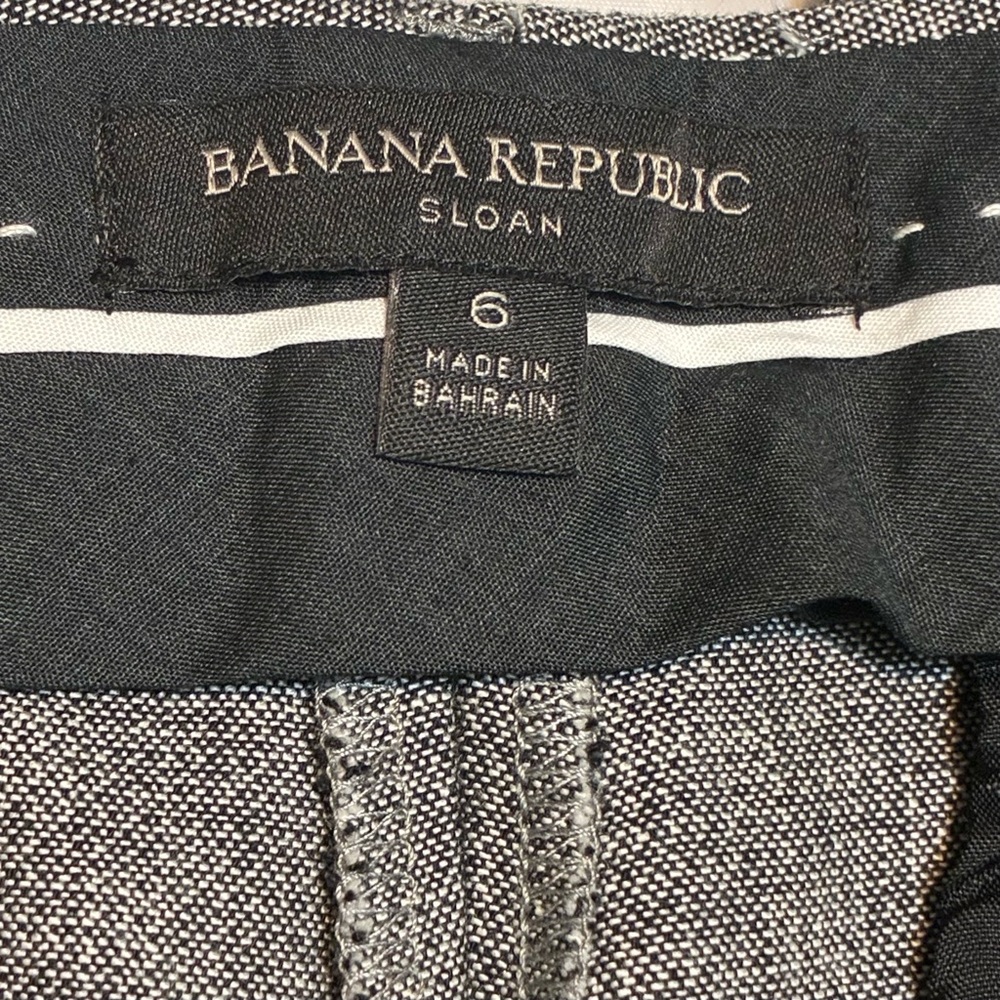Banana Republic Sloan Houndstooth Pants Women’s Size 6 NWT - Picture 4 of 6